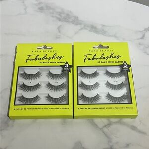Kara Beauty Fabulashes 3D Faux Mink Lashes - Black